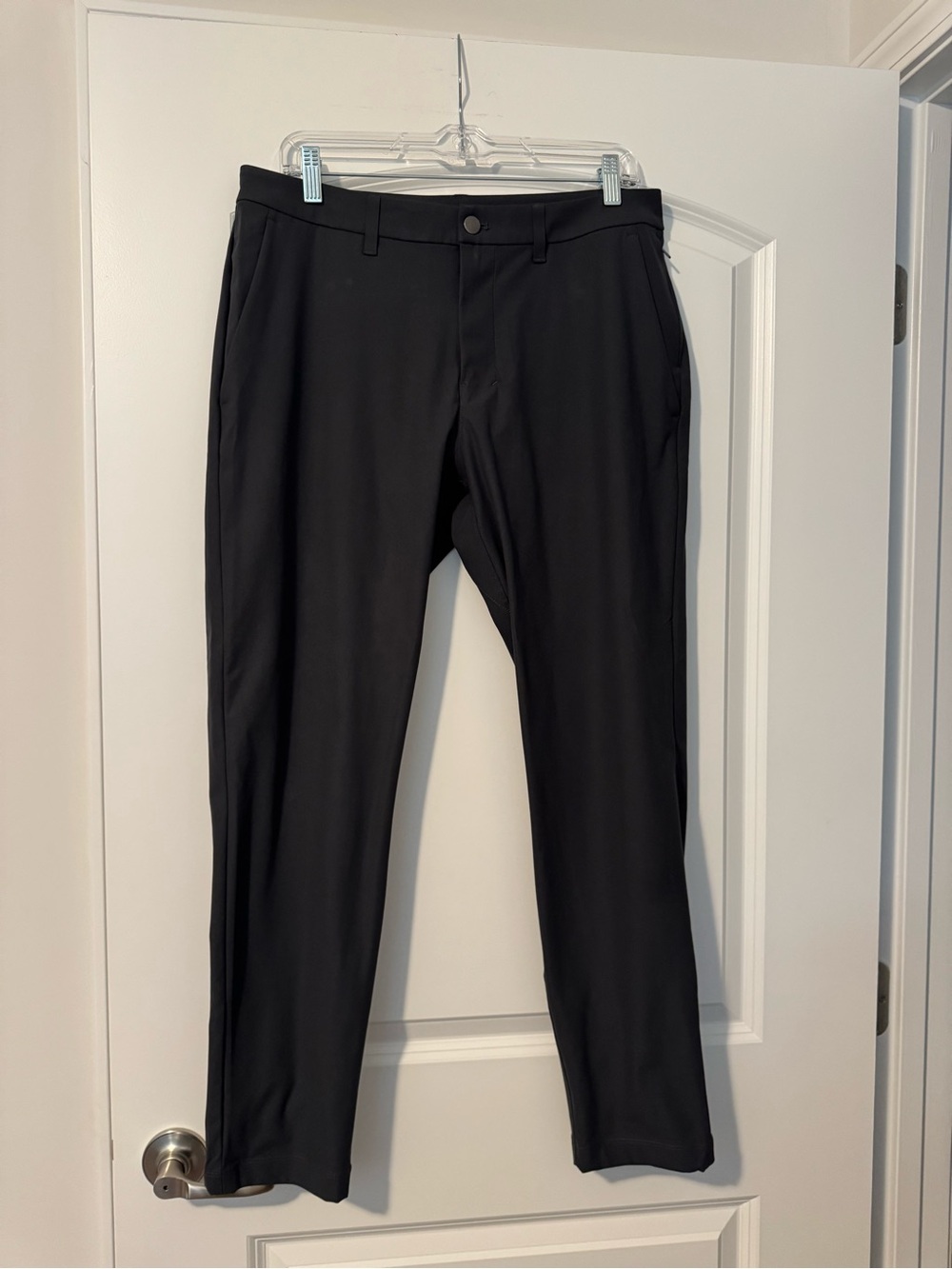 lululemon athletica Men's Black Dress Trousers